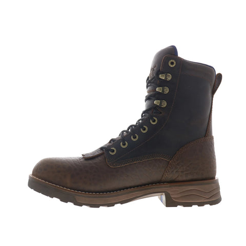 Tony Lama High Plains WP Composite Toe Mens Brown Wide Cowboy Western Boots