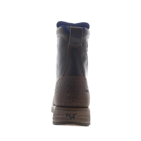 Tony Lama High Plains WP Composite Toe Mens Brown Wide Cowboy Western Boots