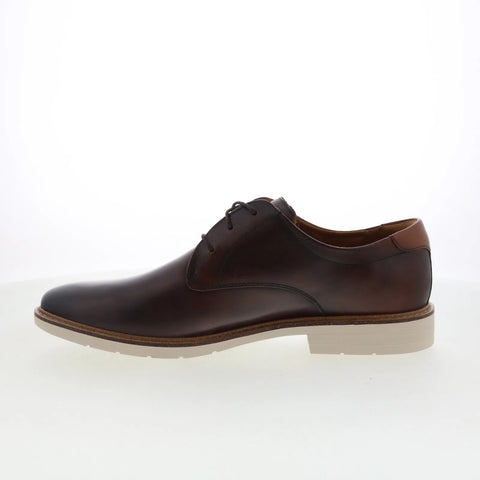 Florsheim Highpoint PT OX Mens Brown Oxfords & Lace Ups Plain Toe Shoes