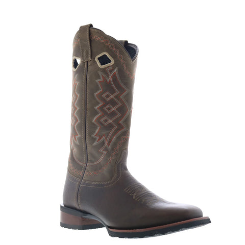 Dan Post Boots Highway Man 8040 Mens Brown Leather Cowboy Western Boots