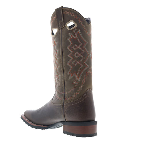 Dan Post Boots Highway Man 8040 Mens Brown Leather Cowboy Western Boots