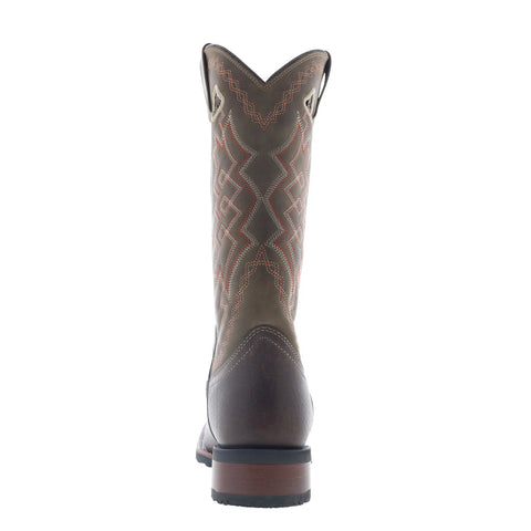 Dan Post Boots Highway Man 8040 Mens Brown Leather Cowboy Western Boots