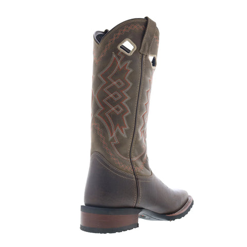 Dan Post Boots Highway Man 8040 Mens Brown Leather Cowboy Western Boots