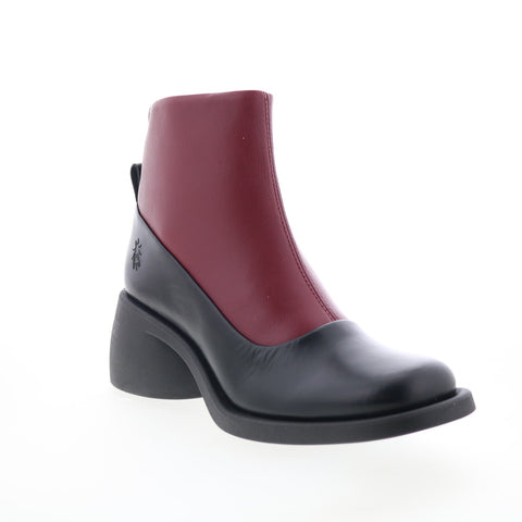 Fly London Hint HINT003FLY-002 Womens Black Leather Ankle & Booties Boots