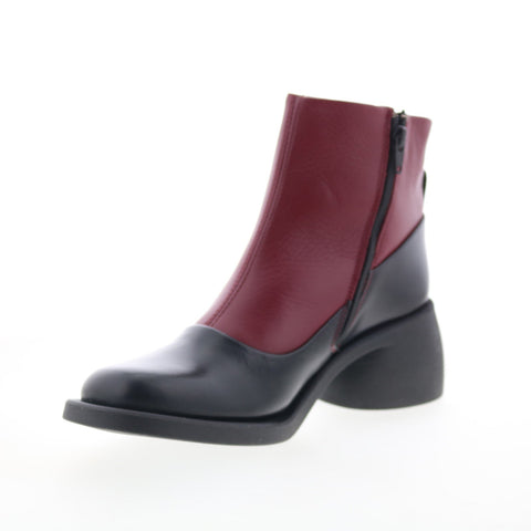 Fly London Hint HINT003FLY-002 Womens Black Leather Ankle & Booties Boots