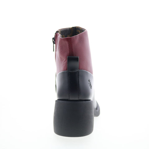 Fly London Hint HINT003FLY-002 Womens Black Leather Ankle & Booties Boots