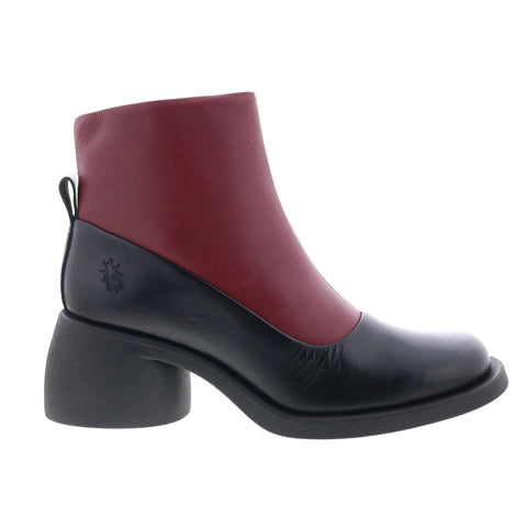 Fly London Hint HINT003FLY-002 Womens Black Leather Ankle & Booties Boots