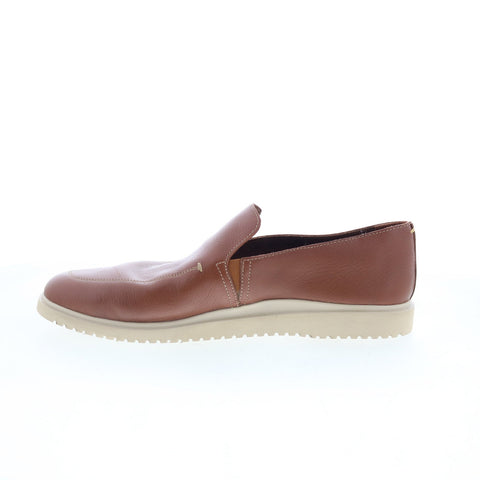 Hush Puppies Everyday Slip On Mens Brown Wide Loafers Casual Shoes