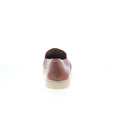 Hush Puppies Everyday Slip On Mens Brown Wide Loafers Casual Shoes