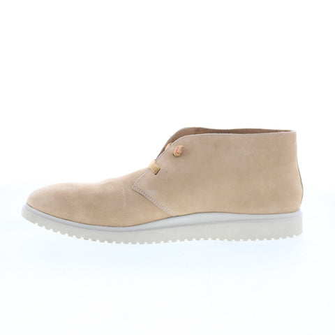 Hush Puppies Chukka HM02167-236 Mens Beige Suede Lace Up Chukkas Boots
