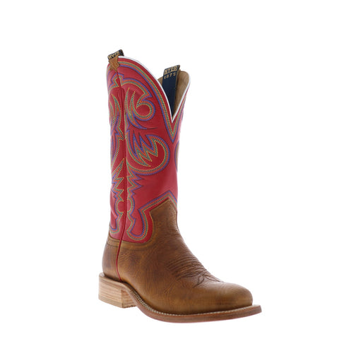 Hyer Sawyer 13" HM11007 Mens Brown Leather Slip On Western Cowboy Boots