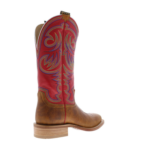 Hyer Sawyer 13" HM11007 Mens Brown Leather Slip On Western Cowboy Boots