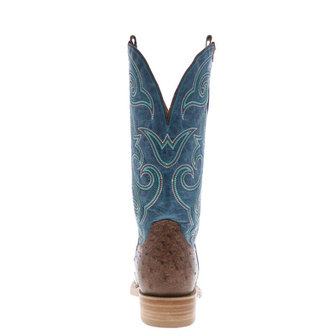 Hyer Jetmore 13" HM11008 Mens Brown Leather Slip On Western Cowboy Boots