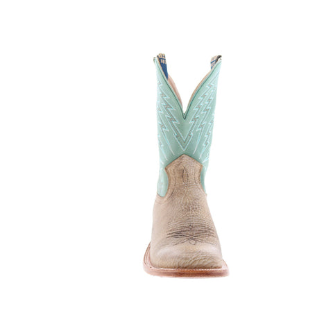 Hyer Hazelton 11" HM11011 Mens Brown Leather Slip On Western Cowboy Boots