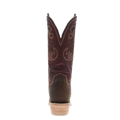 Hyer Hays 13" HM12007 Mens Brown Leather Slip On Western Cowboy Boots