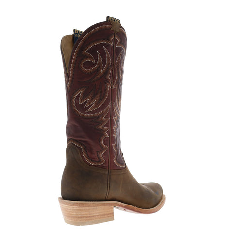 Hyer Hays 13" HM12007 Mens Brown Cowhide Leather Western Cowboy Boots