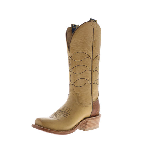 Hyer Maize 13" HM12010 Mens Brown Wide Leather Slip On Western Cowboy Boots