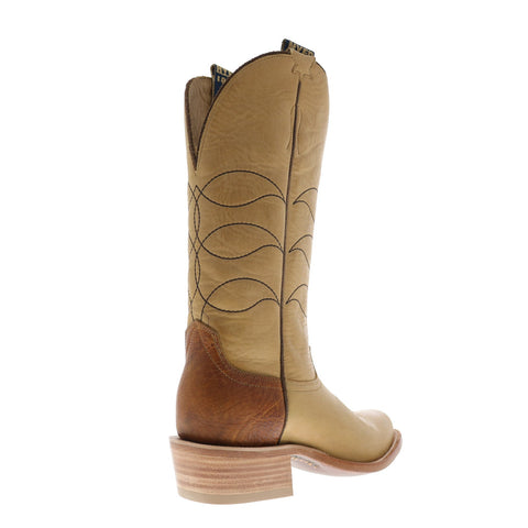 Hyer Maize 13" HM12010 Mens Brown Leather Slip On Western Cowboy Boots