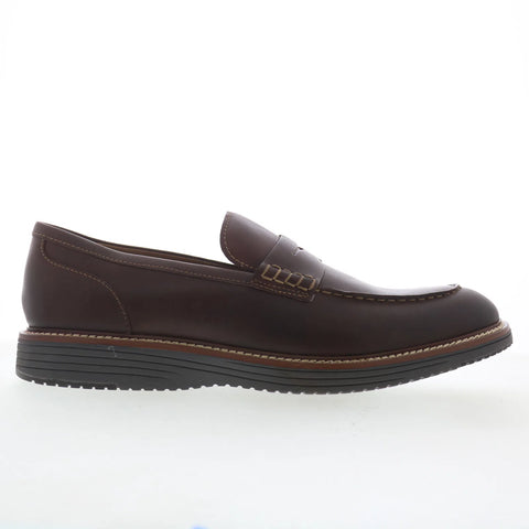 Johnston & Murphy Hodges 59-5413 Mens Brown Loafers & Slip Ons Penny Shoes