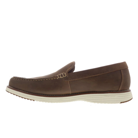 Johnston & Murphy Hodges Loafer Mens Brown Loafers & Slip Ons Moccasin Shoes