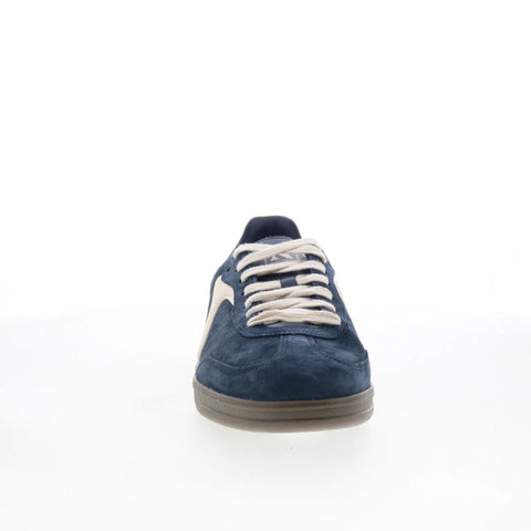 Skechers Hotshot - Azir 254151-NVW Mens Blue Suede Lifestyle Sneakers Shoes