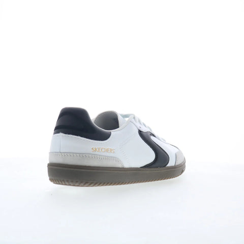 Skechers Hotshot - Pyke 254150-WBK Mens White Lifestyle Sneakers Shoes