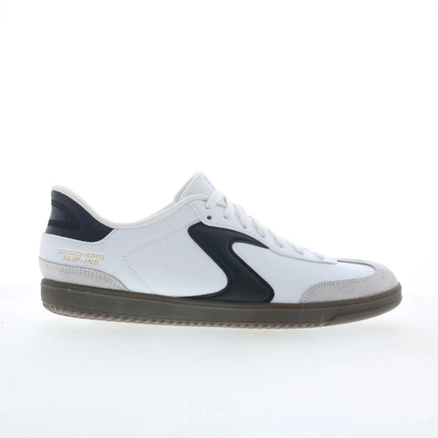 Skechers Hotshot - Relegate 254154-WBK Mens White Lifestyle Sneakers Shoes