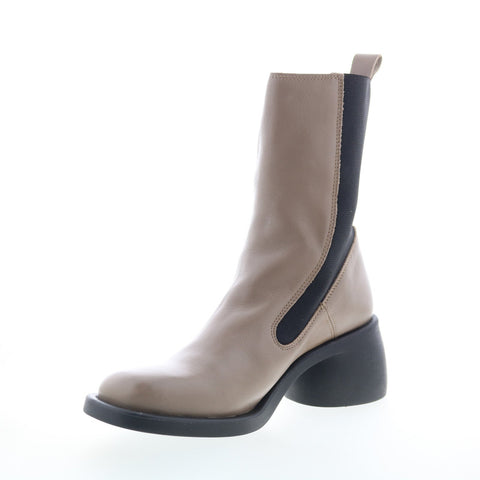 Fly London Howi HOWI995FLY-003 Womens Brown Leather Casual Dress Boots