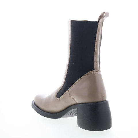 Fly London Howi HOWI995FLY-003 Womens Brown Leather Casual Dress Boots
