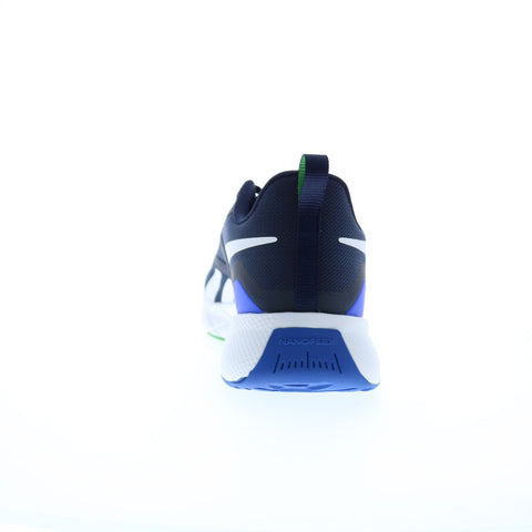 Reebok NFX Trainer Mens Blue Canvas Lace Up Athletic Cross Training Shoes