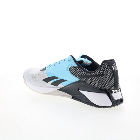 Reebok Nano 6000 Mens Gray Mesh Lace Up Athletic Cross Training Shoes