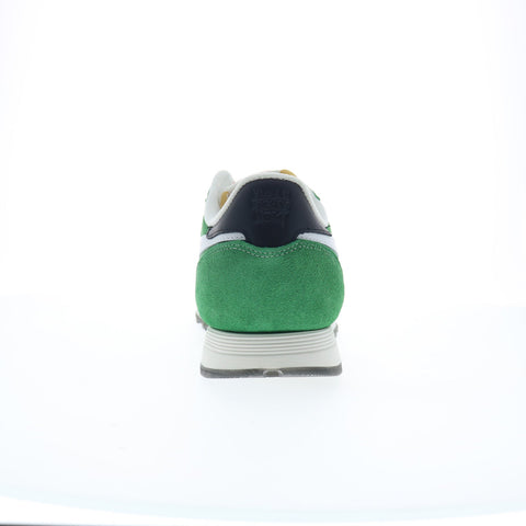 Reebok CL Leather Human Rights Now! Mens Green Lifestyle Sneakers Shoes