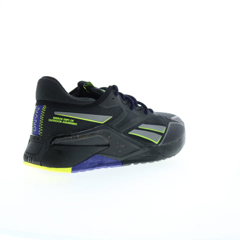 Reebok Nano X2 TR Adventure Winter Mens Black Athletic Cross Training Shoes