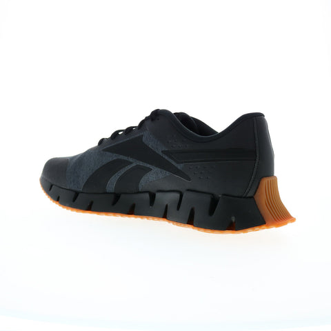 Reebok Zig Dynamica 2.0 Mens Black Synthetic Lifestyle Sneakers Shoes