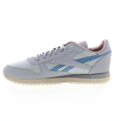 Reebok Classic Leather Ripple Jurassic World Mens Gray Sneakers Shoes