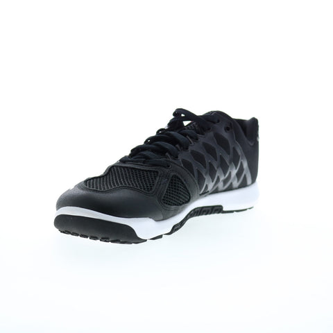 Reebok Nano 2.0 Womens Black Mesh Lace Up Athletic Cross Training Shoes