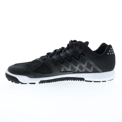 Reebok Nano 2.0 Womens Black Mesh Lace Up Athletic Cross Training Shoes