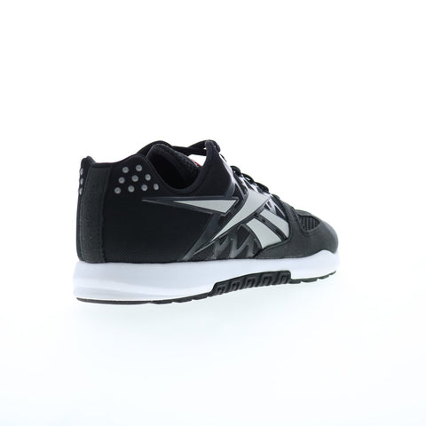 Reebok Nano 2.0 Womens Black Mesh Lace Up Athletic Cross Training Shoes