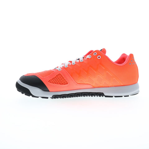 Reebok Nano 2.0 Womens Orange Mesh Lace Up Athletic Cross Training Shoes