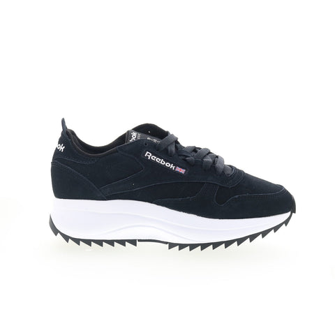 Reebok Classic Leather SP Extra Womens Black Lifestyle Sneakers Shoes
