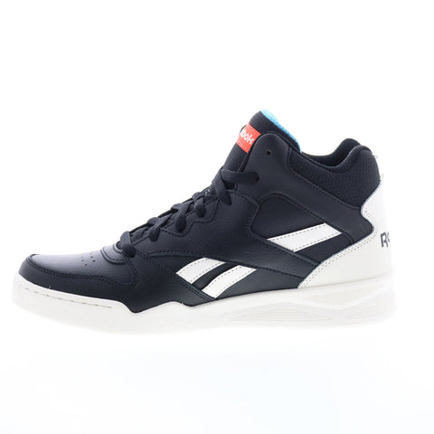 Reebok Royal BB 4500 High 2 Mens Black Leather Lifestyle Sneakers Shoes