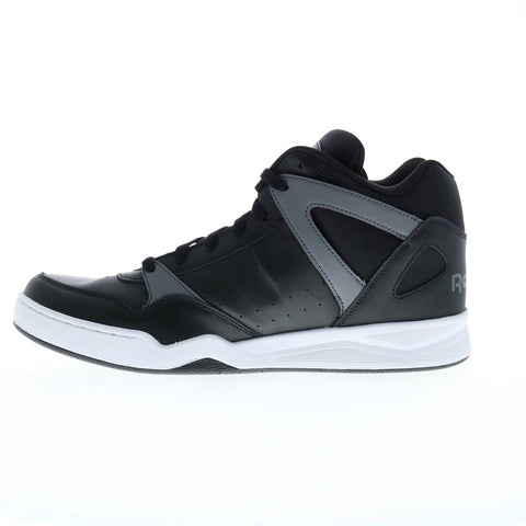 Reebok Royal BB4590 Mens Black Leather Lifestyle Sneakers Shoes