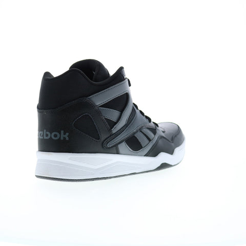 Reebok Royal BB4590 Mens Black Leather Lifestyle Sneakers Shoes