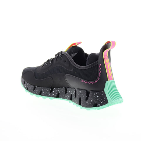 Reebok Zig Dynamica Adventure Womens Black Synthetic Athletic Running Shoes