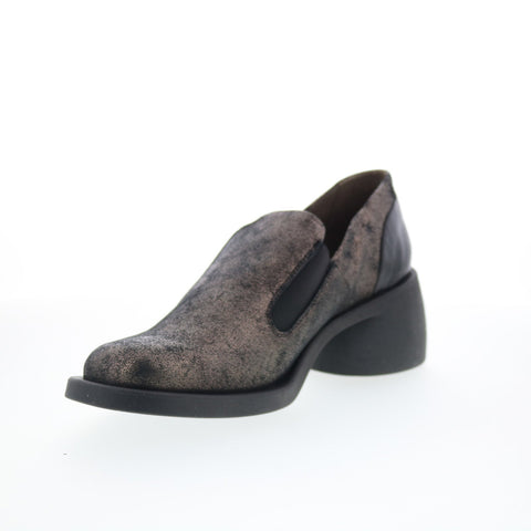 Fly London Huch HUCH004FLY-002 Womens Gray Loafers & Slip Ons Casual Shoes