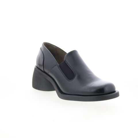 Fly London Huch HUCH004FLY-004 Womens Black Loafers & Slip Ons Casual Shoes