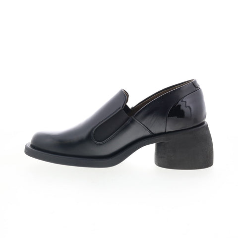 Fly London Huch HUCH004FLY-004 Womens Black Loafers & Slip Ons Casual Shoes