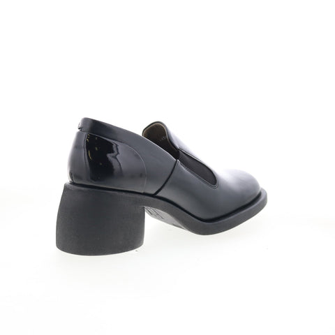 Fly London Huch HUCH004FLY-004 Womens Black Loafers & Slip Ons Casual Shoes