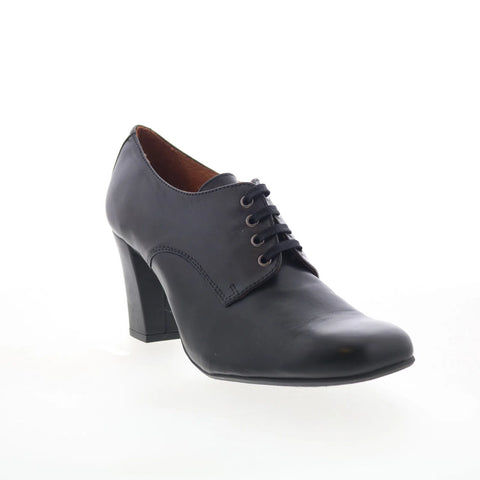 Miz Mooz Hunny Womens Black Leather Lace Up Ankle & Booties Boots