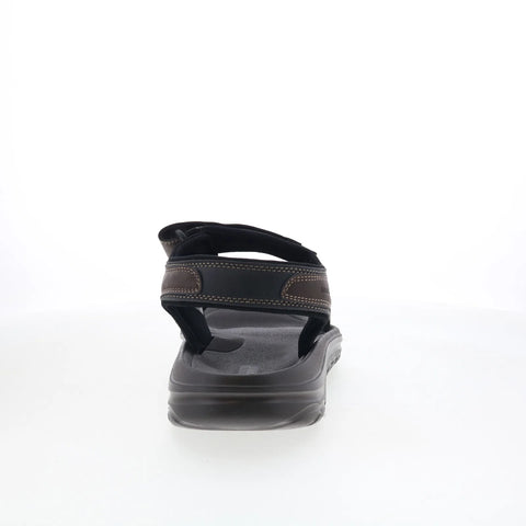 Rockport Hutch-C RMHUTCH-C Mens Brown Synthetic Strap Sport Sandals Shoes
